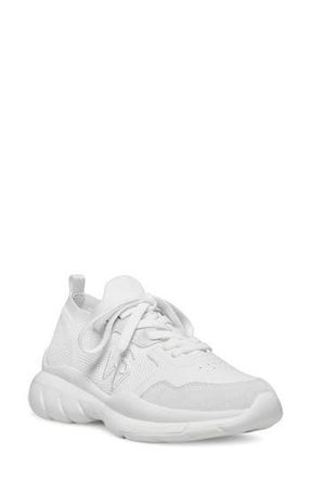 Stuart Weitzman 5050 Knit Sneaker in White. at Nordstrom Rack, Size 10