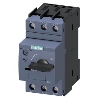 SIEMENS Disyuntor, S0, Protecci&oacute;n Del Motor, Clase 10, Disparo A 18-25a, Disparo N 325a, 3rv20214da10