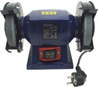 Trade Shop Trade Shop - Smerigliatrice Mola Da Banco 250w Con 2 Dischi In Pietra Da 125mm Per Officina