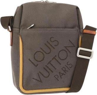 Louis Vuitton Pre-owned Vintage Canvas Cross Body Bag - Dames - Vintage Schoudertas - Bruin - ONE Size - Vintage