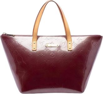 Louis Vuitton Pre-owned Monogram Vernis Bellevue PM - Dames - Vintage Shopper - Paars - ONE Size - Leer - Vintage