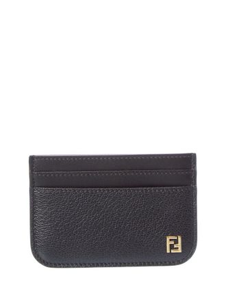 Fendi Fendi Ff Leather Card Case