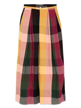 Marrakshi Life pleated trousers - Multicolour