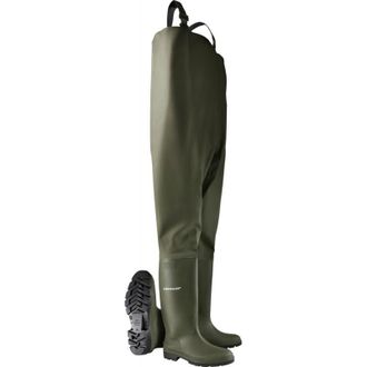 Dunlop Botas Altas Pricemastor, Verde, Talla 42