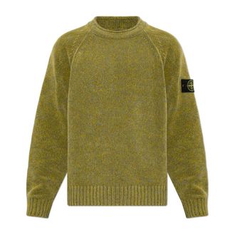 Stone Island Truien & Vesten, Heren, Groen, 2Xl, Katoen, Trui met ronde hals