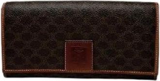 Celine Pre-owned Vintage Portemonnee - Dames - Vintage Accessoires - Bruin - ONE Size - Leer - Vintage