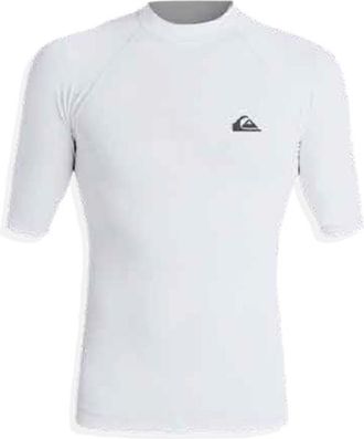 Quiksilver Everyday UPF 50 S/S Lycra f&uuml;r Herren | wei&szlig;