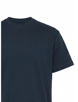 low brand Cotton Crewneck T-Shirt - Navy