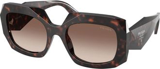 Prada Sunglasses, female, Brown, 54 MM, Square Sunglasses