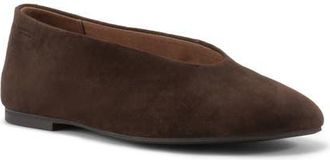 Vagabond Aleya Ballet Flat in Coffee at Nordstrom, Size 10Us