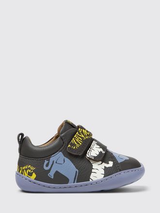 Camper Sneakers Twins in pelle con stampa animals