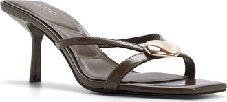 Aldo Berylyn Slide Sandal in Khaki/bronze at Nordstrom, Size 8.5