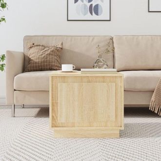 vidaXL Tavolino da Salotto Rovere Sonoma 51x50x44 cm Legno Multistrato - Vidaxl