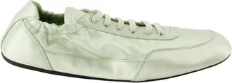 Prada Schoenen, Dames, Groen, 38 EU, Collapse Sneakers
