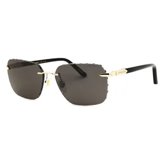 Chopard SCHG62300P Rectangle Rimless Sunglasses - Rose gold