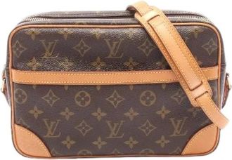 Louis Vuitton Pre-owned Trocadero Monogram Schoudertas - Dames - Vintage Schoudertas - Bruin - ONE Size - Leer - Vintage