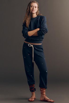 The Great. Stadium Embellished Drawstring Pants