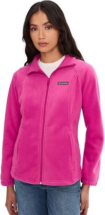 Columbia Benton Springstm Full Zip Womens Jacket Fuchsia 1 : LG, Polyester