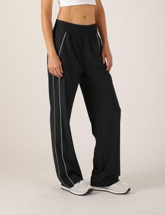 Glyder Track Mode Pant in Black/white at Nordstrom, Size X-Large