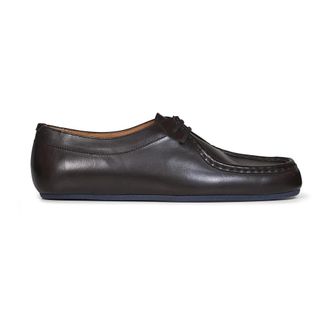 Jil Sander Hood Veterschoenen - Heren - Veterschoenen - Bruin - 40 EU - Leer - Schoenen