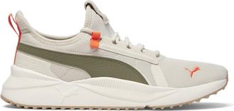 Puma Puma mens Pacer Future Street Plus Lace Up Sneaker, Beige, Green, 7 UK