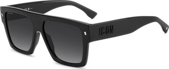 Dsquared2 Icon 0030/S Zonnebril - Heren - Zonnebrillen - Zwart - 58 MM - Accessoires