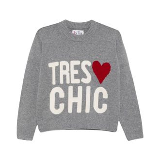 MC2 Saint Barth Kyla Girocollo - - Knitwear - Donna - Grigio - S