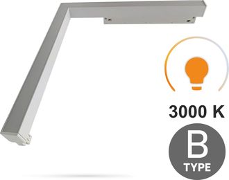 OEM Foco Lineal Led Ultron De 16 W, 3000 K, Luz Blanca C&aacute;lida, &Aacute;ngulo Horizontal, Tipo B, Para Rieles Magn&eacute;ticos Smart Track, 48 V Cc