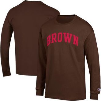 Champion Mens Champion Brown Brown Bears Basic Arch Long Sleeve T-Shirt at Nordstrom, Size Xx-Large
