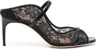 Malone Souliers Mules Noah 70mm - Nero
