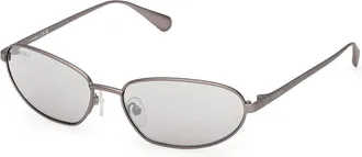 Max & Co. MO0160 13C Womens Sunglasses Silver Size 56