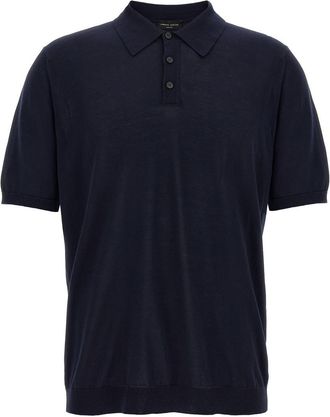 Roberto Collina Knitted Polo Shirt