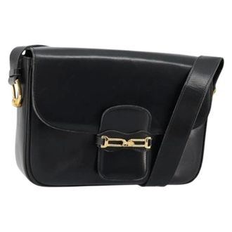Celine Pre-owned Shoulder Bags, female, Black, Size: ONE SIZE Pre-owned Vintage Shoulder Bag