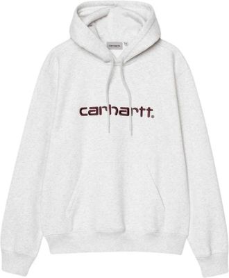 Carhartt Work in Progress Hooded Sweatshirt - Heren - Hoodies - Grijs - M - Katoen - Hoodies & sweatvesten