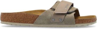 Birkenstock Oita sandals - unisex - Calf Suede/Calf Suede/Polyethylene vinyl acetate (PEVA) - 39 Regular - Neutrals