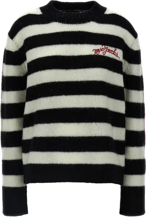 Marc Jacobs Bicolor Wool Womens Cardigan
