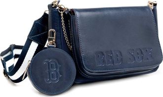 Lusso Boston Red Sox Rianna Multi Pouchette Bag in Navy at Nordstrom