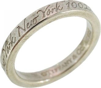 Tiffany & Co. Silver 925 Band Ring (Pre-Owned)