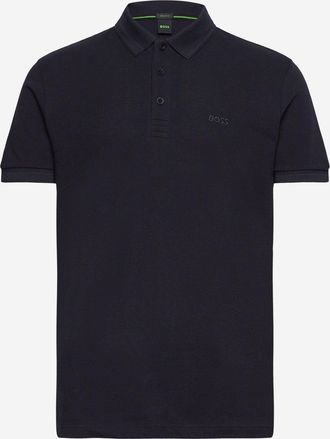 HUGO BOSS Cotton Piqu&eacute; Polo Shirt With Logo