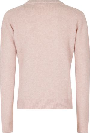 Roberto Collina Soft Knit Sweater with Classic Crew Neckline and Ribbed Edges
