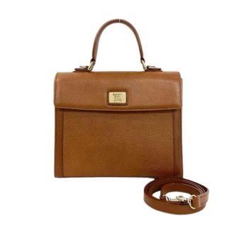 Burberry Pre-owned Shadow Horse Nova Check Leder 2way Schoudertas - Dames - Pre-owned - Bruin - Maat: ONE Size Leer