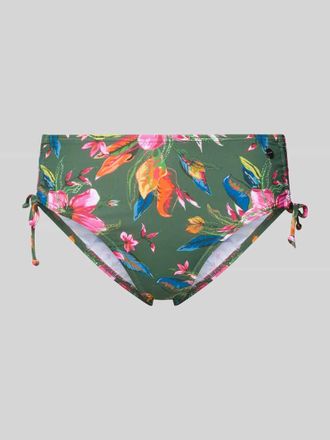 Lascana Slim Fit Bikini-Hose mit Raffungen Modell Malia in Oliv, Gr&ouml;&szlig;e 36