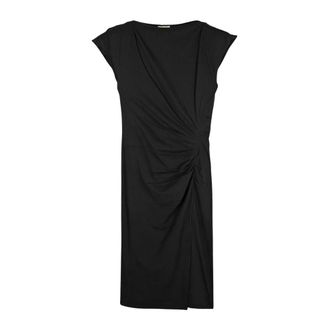 Isabel Marant Nadeline Midi Dress - female - Isabel Marant - Short Dresses - Black - 2XS - Dresses