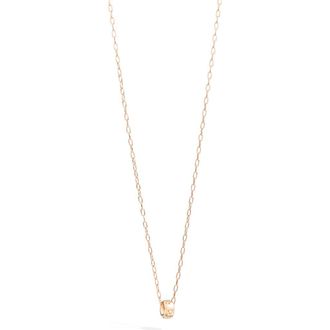 POMELLATO Iconica Diamond Pendant Necklace in D0.14 Ct 18Krg at Nordstrom, Size 17 In