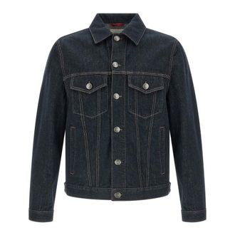 Brunello Cucinelli Hombre, Chaquetas, Azul, Talla: L