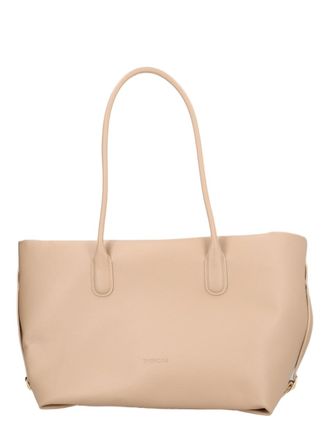 Themoir&egrave; Beige Tallia Matte Finish Tote Bag