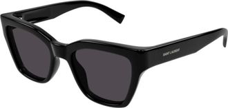 Saint Laurent SL 641 - unisex - Zonnebrillen - Zwart - 52 MM - Accessoires