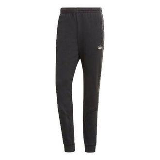 adidas originals Sprt Sweatpants Casual Sports Knit Bundle Feet Long Pants Black GN2426
