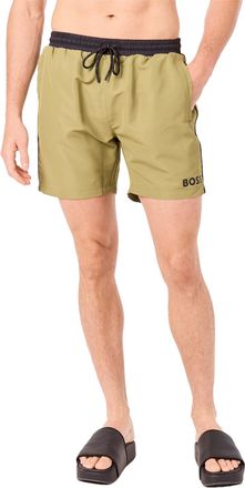 HUGO BOSS Heren Zwemshort Zeesterren (Salieblauw)