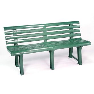 Progarden Homemaison - Banco De Exterior, Made In Italy, 145x49x74 Cm, Color Verde